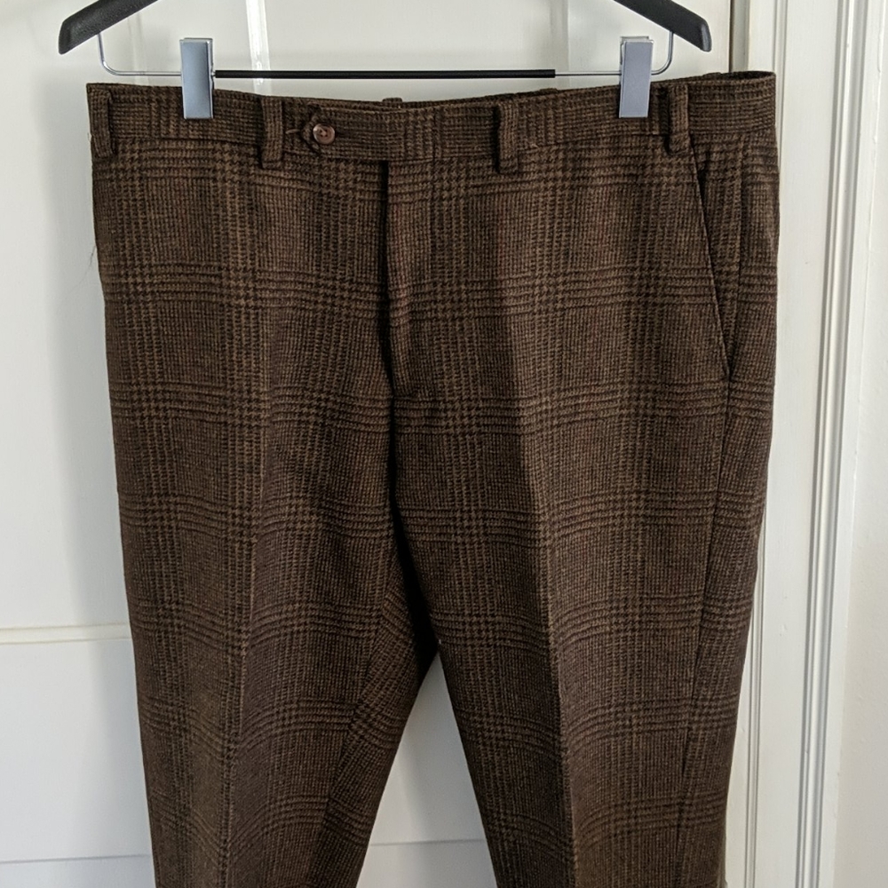 Ralph Lauren Trim Fit 100% wool slacks 36W 31L